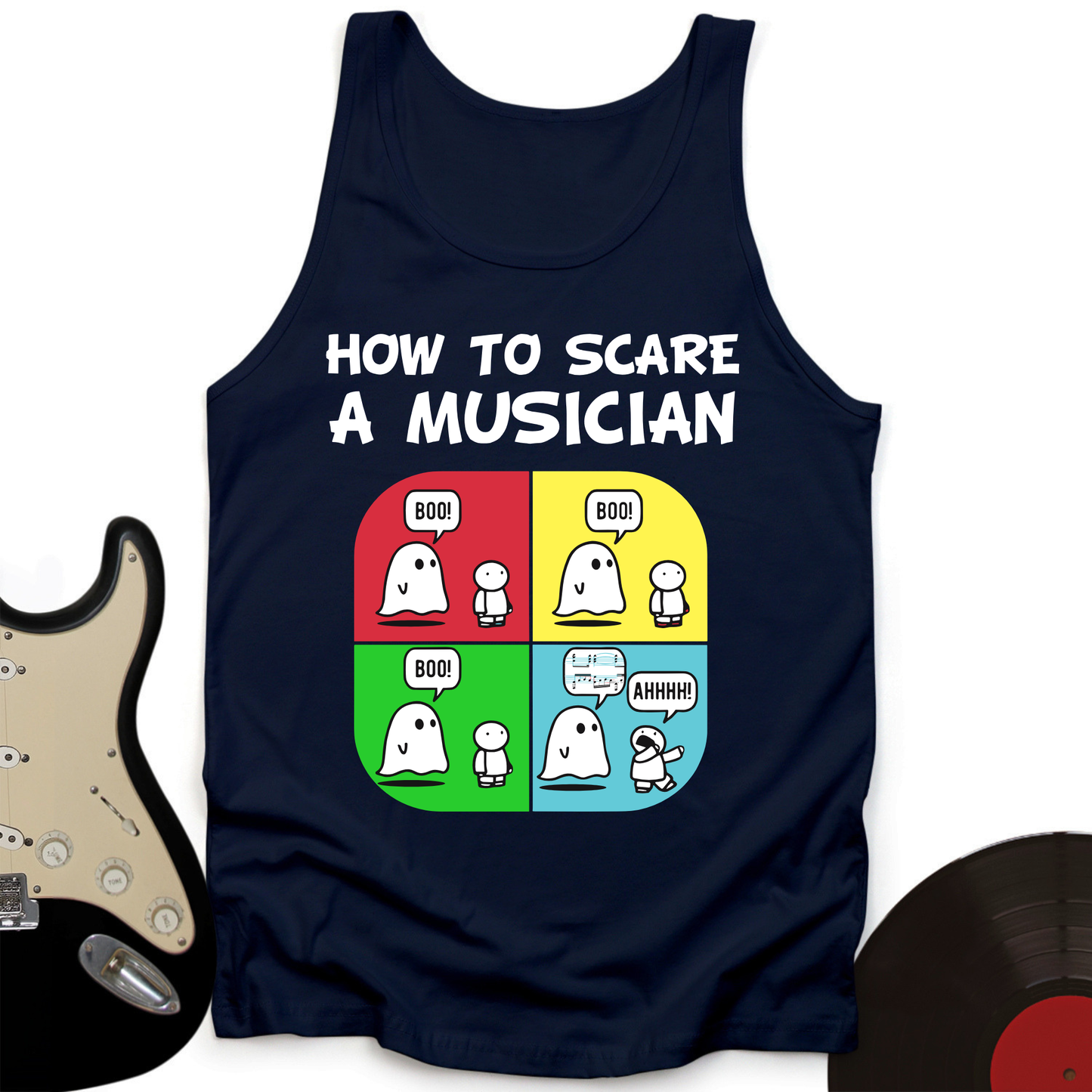 Scare A Musician Tank Top