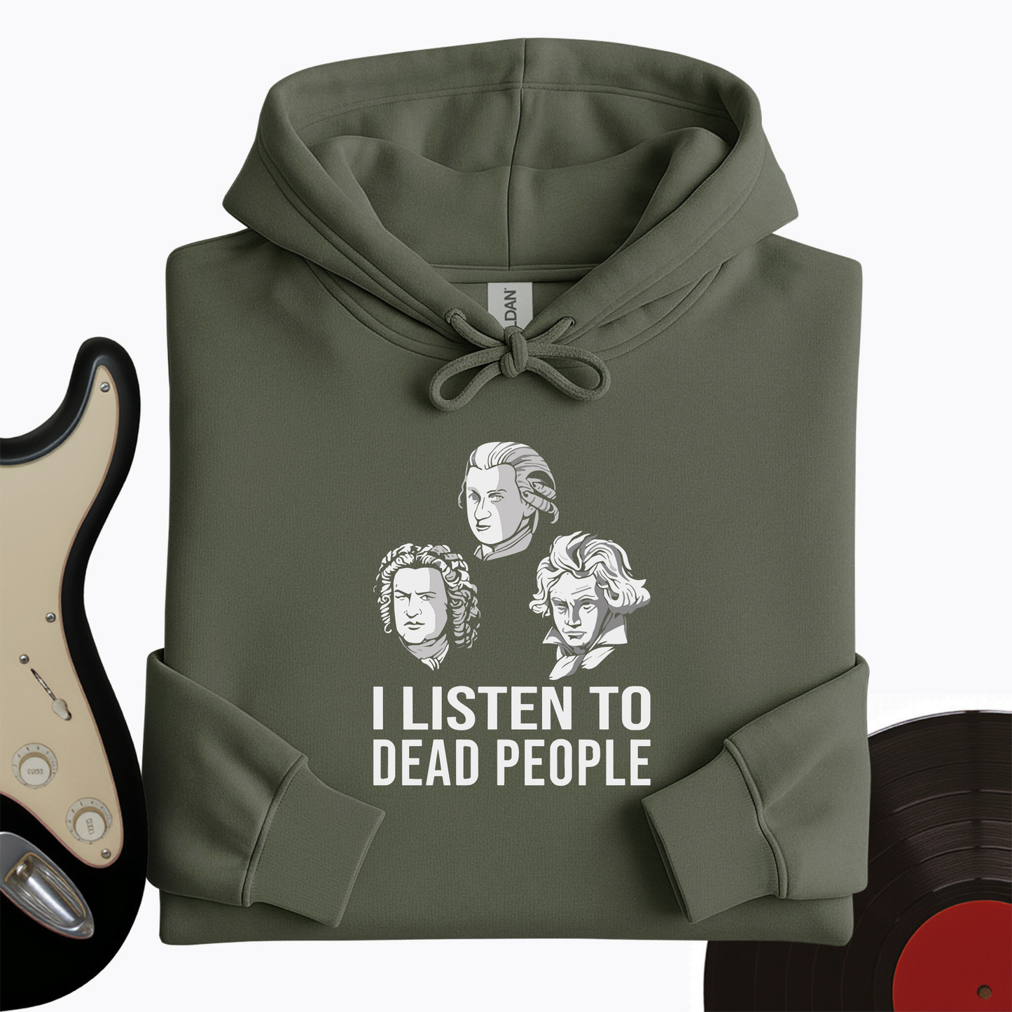 I Listen To Dead People Hoodie