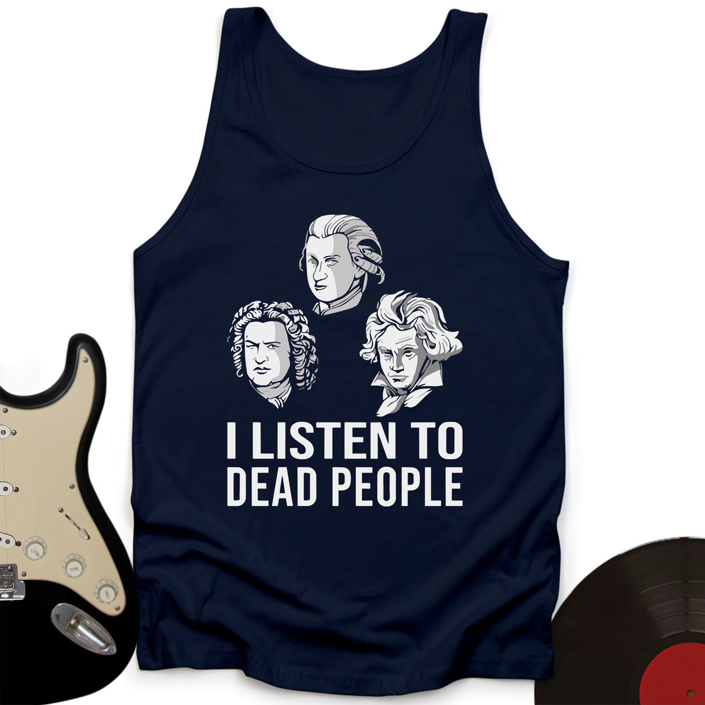 I Listen To Dead People Tank Top