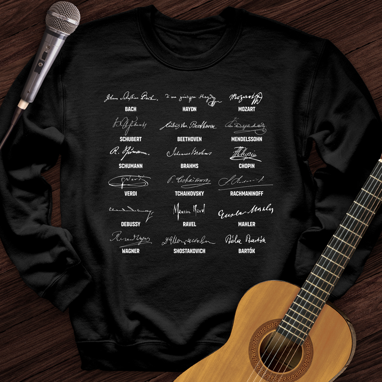 Signature Of Composers Crewneck