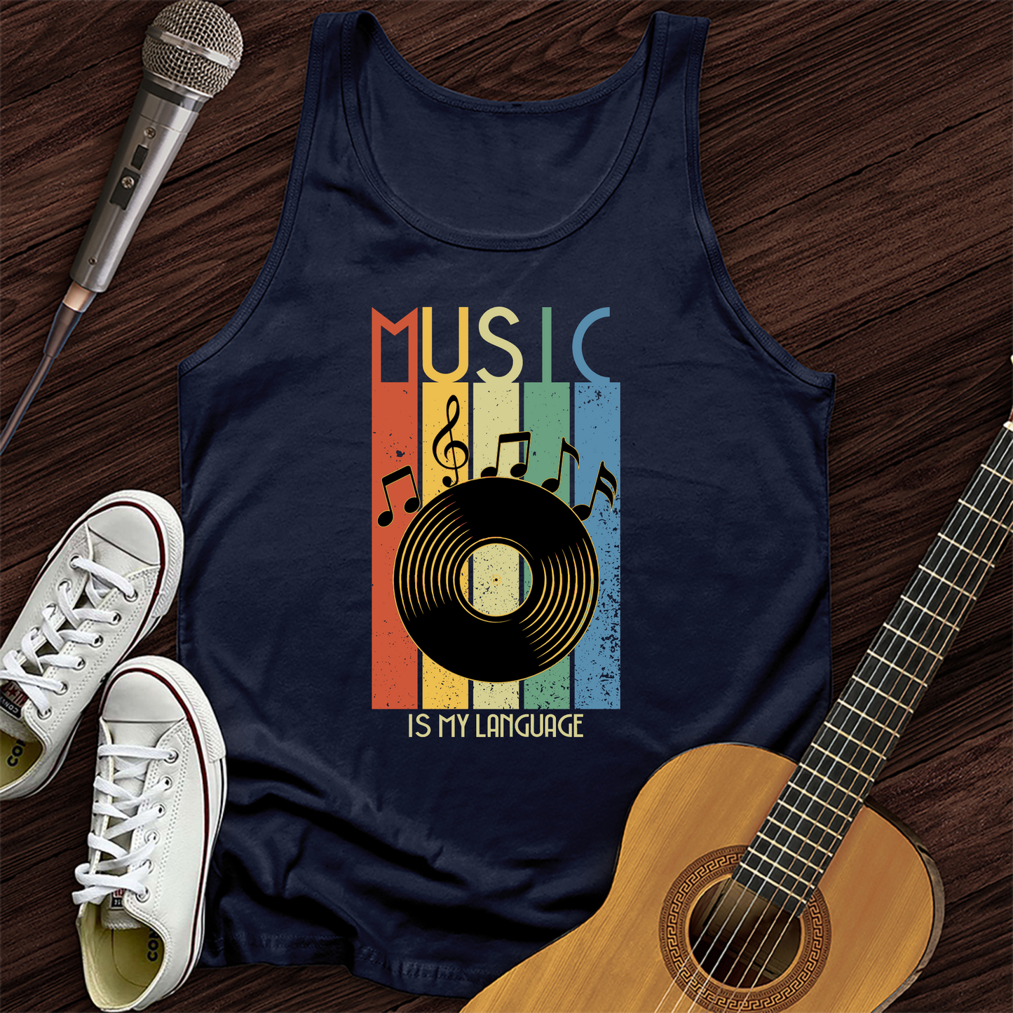Music Is My Language Tank Top
