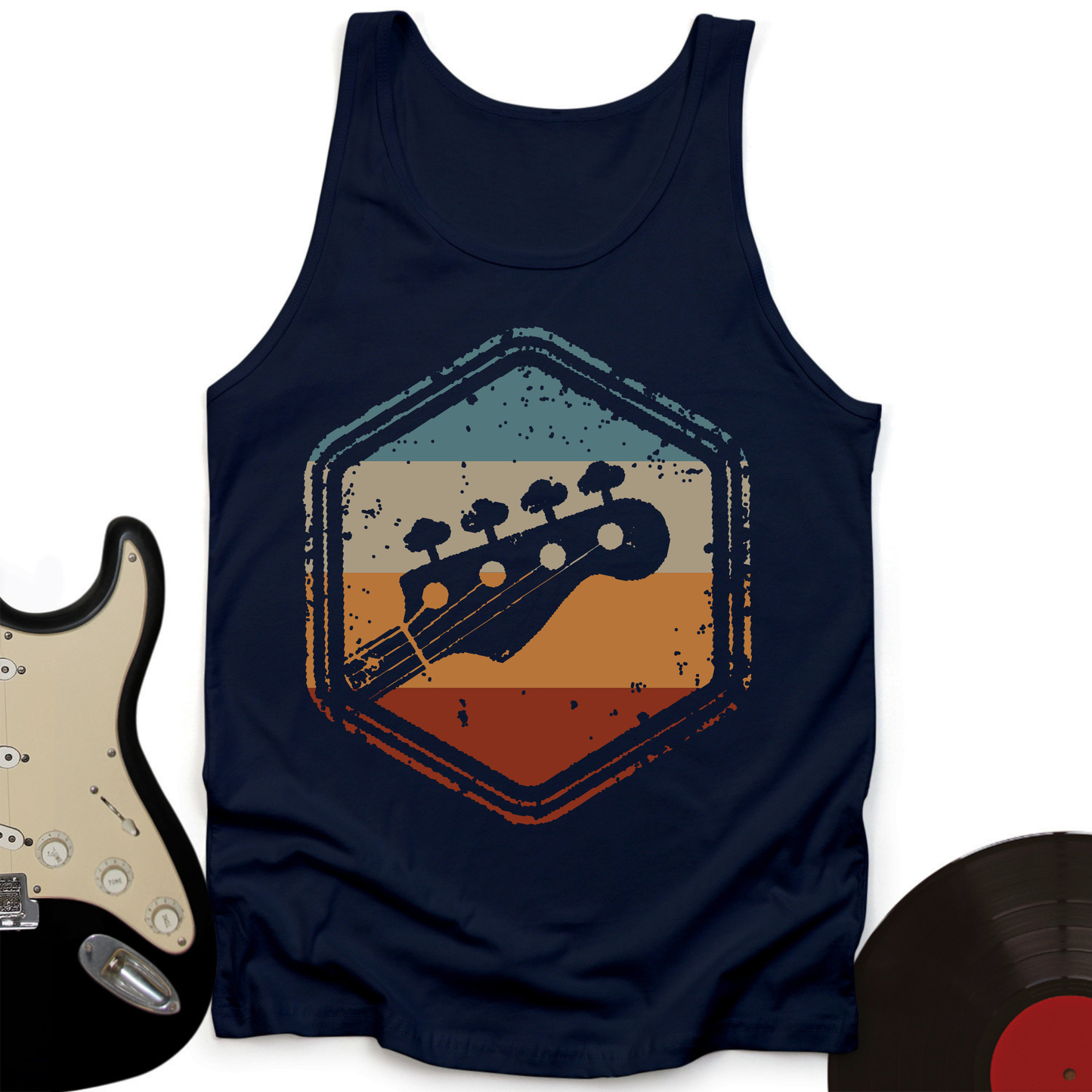 Retro Guitar Tank Top