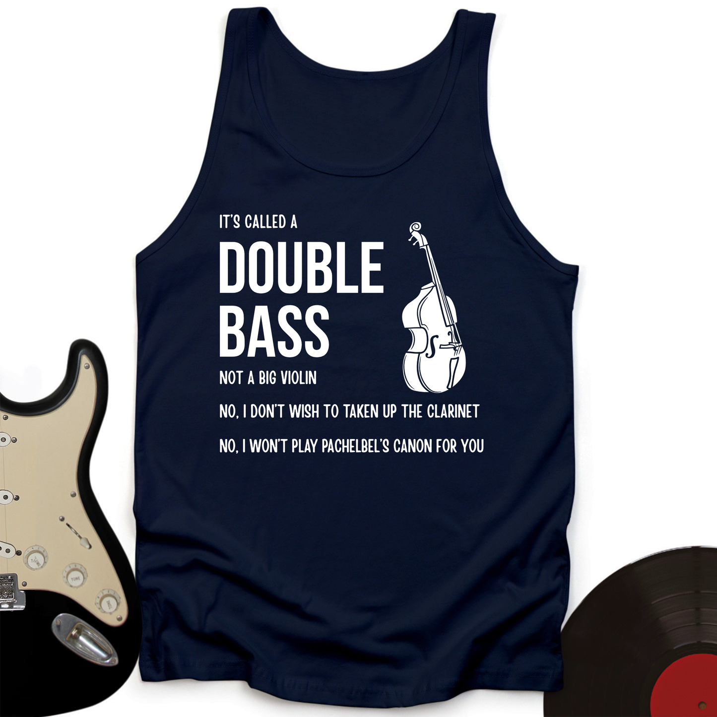It's A Double Bass Tank Top