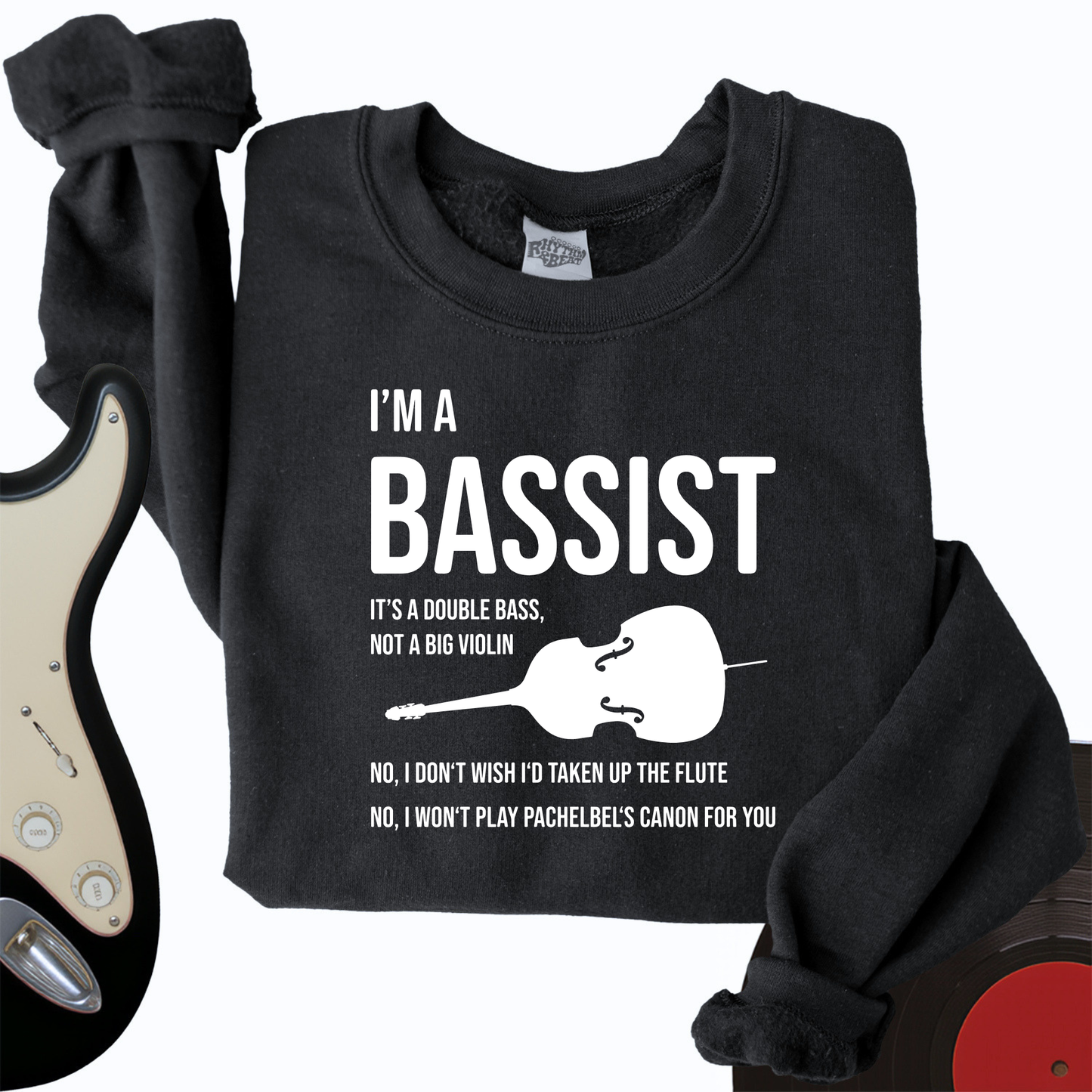 I'm A Bassist Crewneck