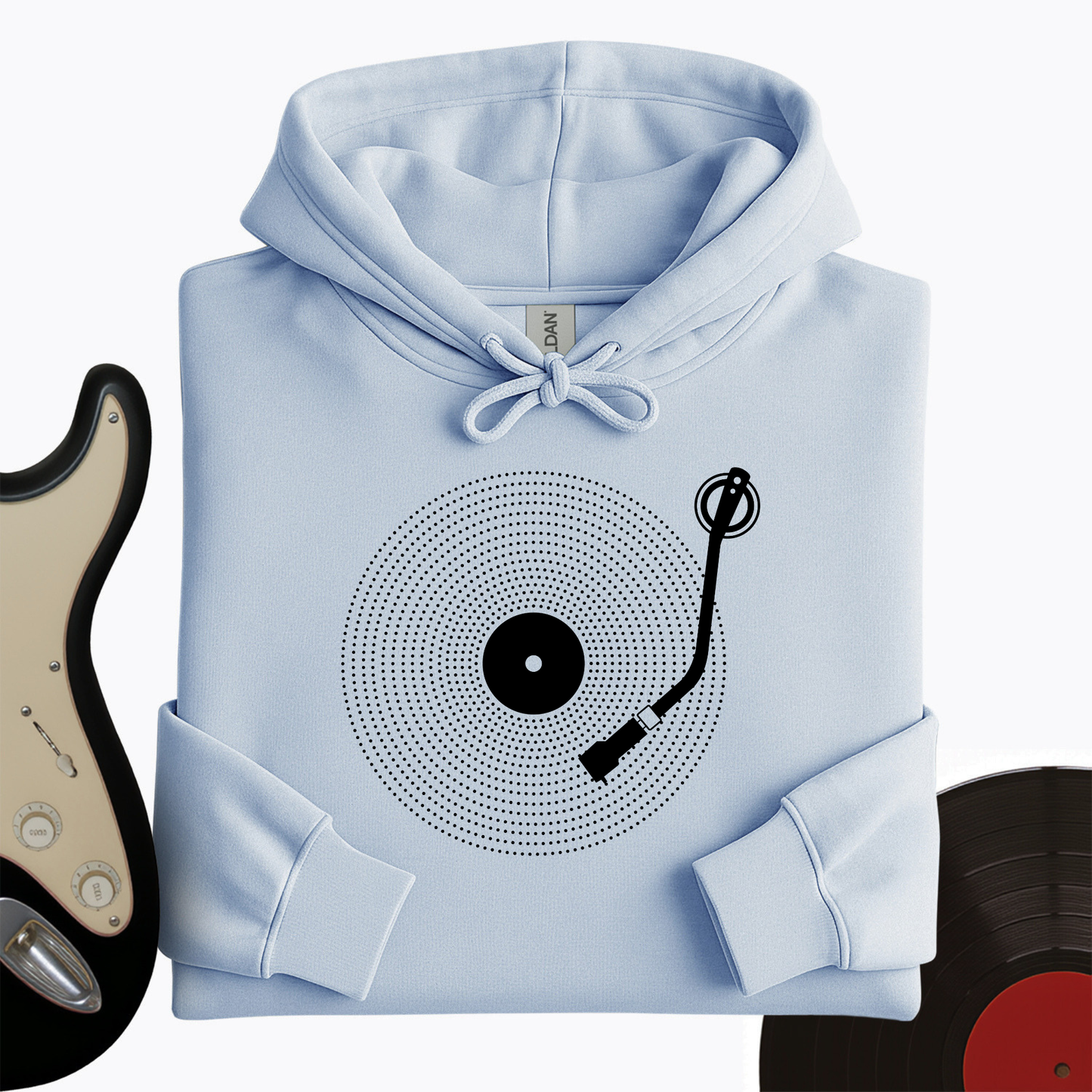 Simple Record Hoodie