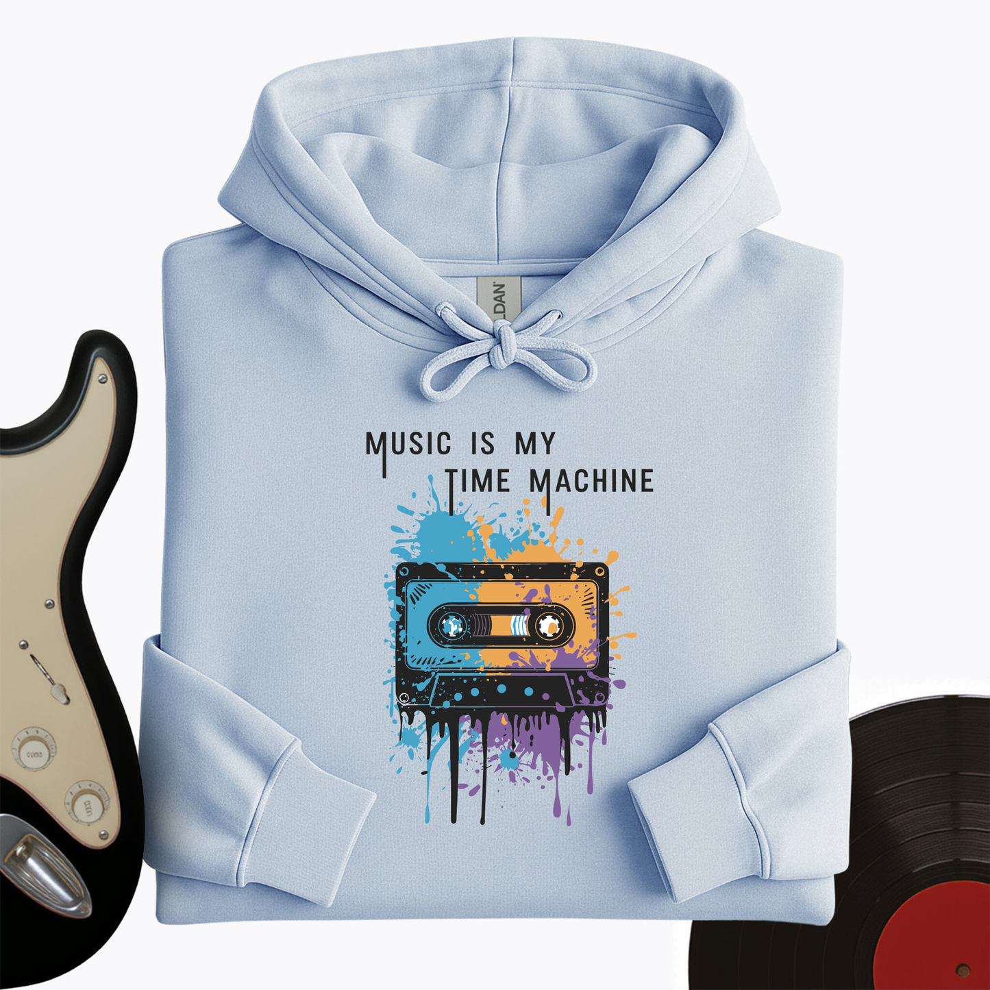 Music Is My Time Machine Hoodie