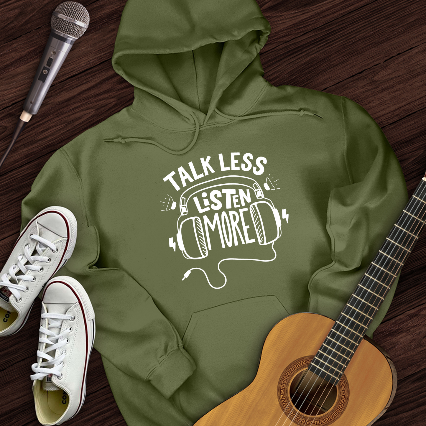 Listen More Hoodie