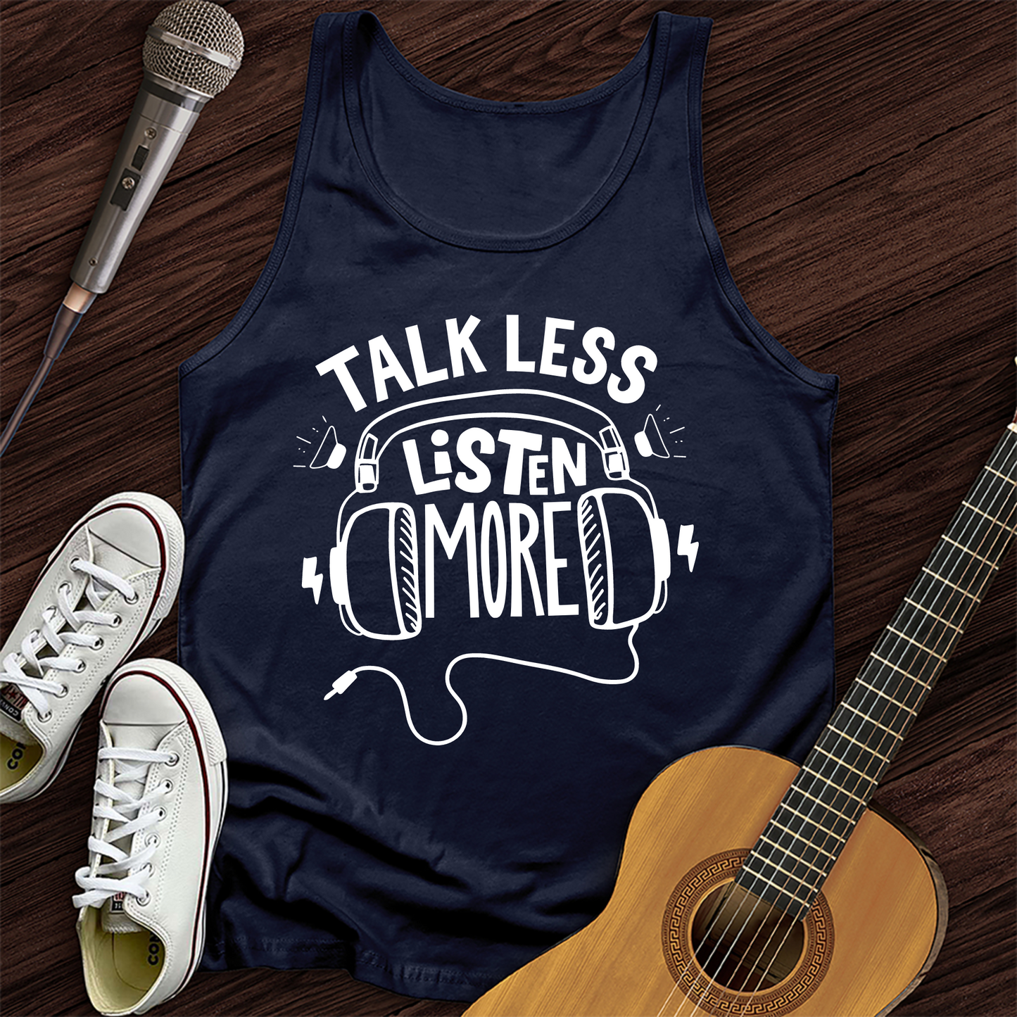 Listen More Tank Top