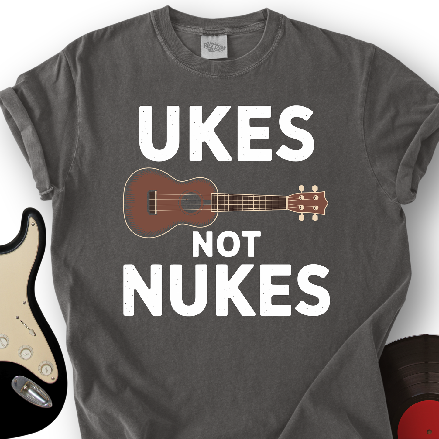 Ukes Not Nukes T-Shirt