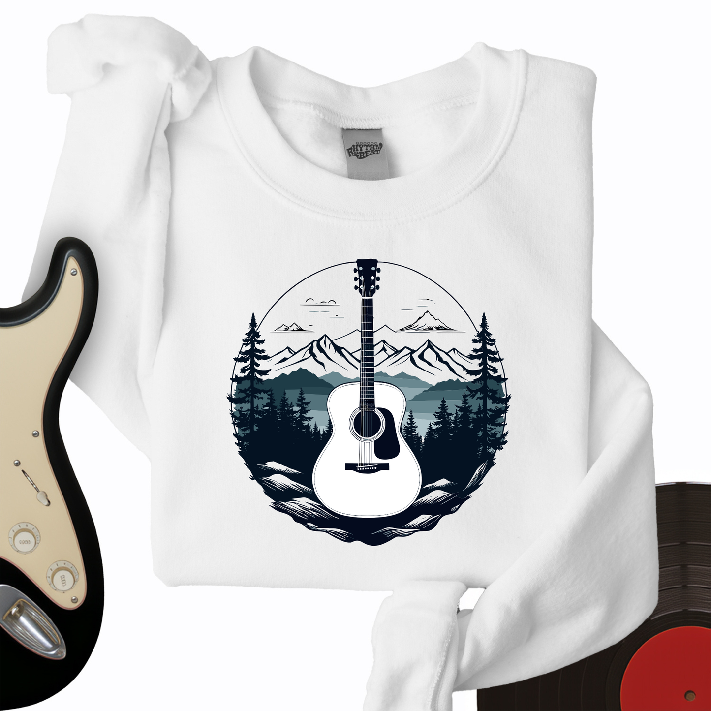 Acoustic Vibes Crewneck