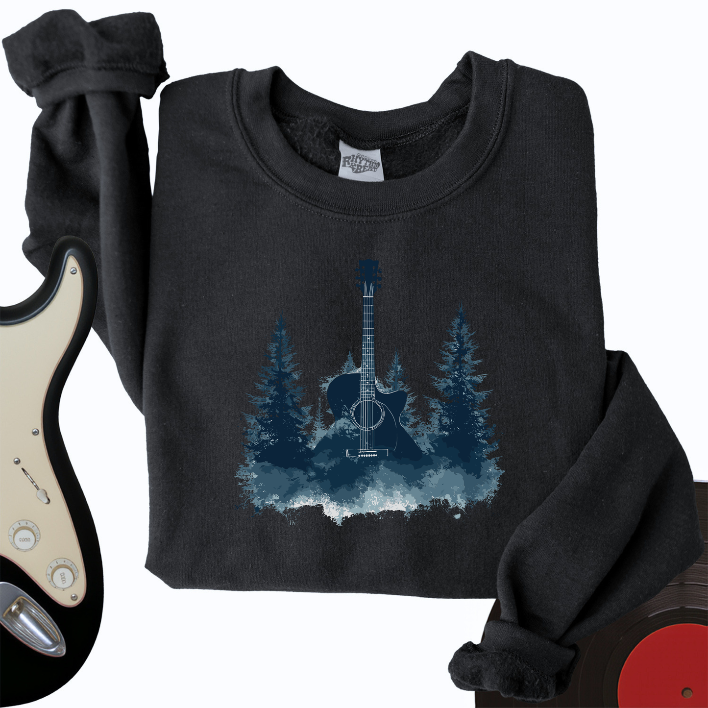 Mystical Guitar Crewneck