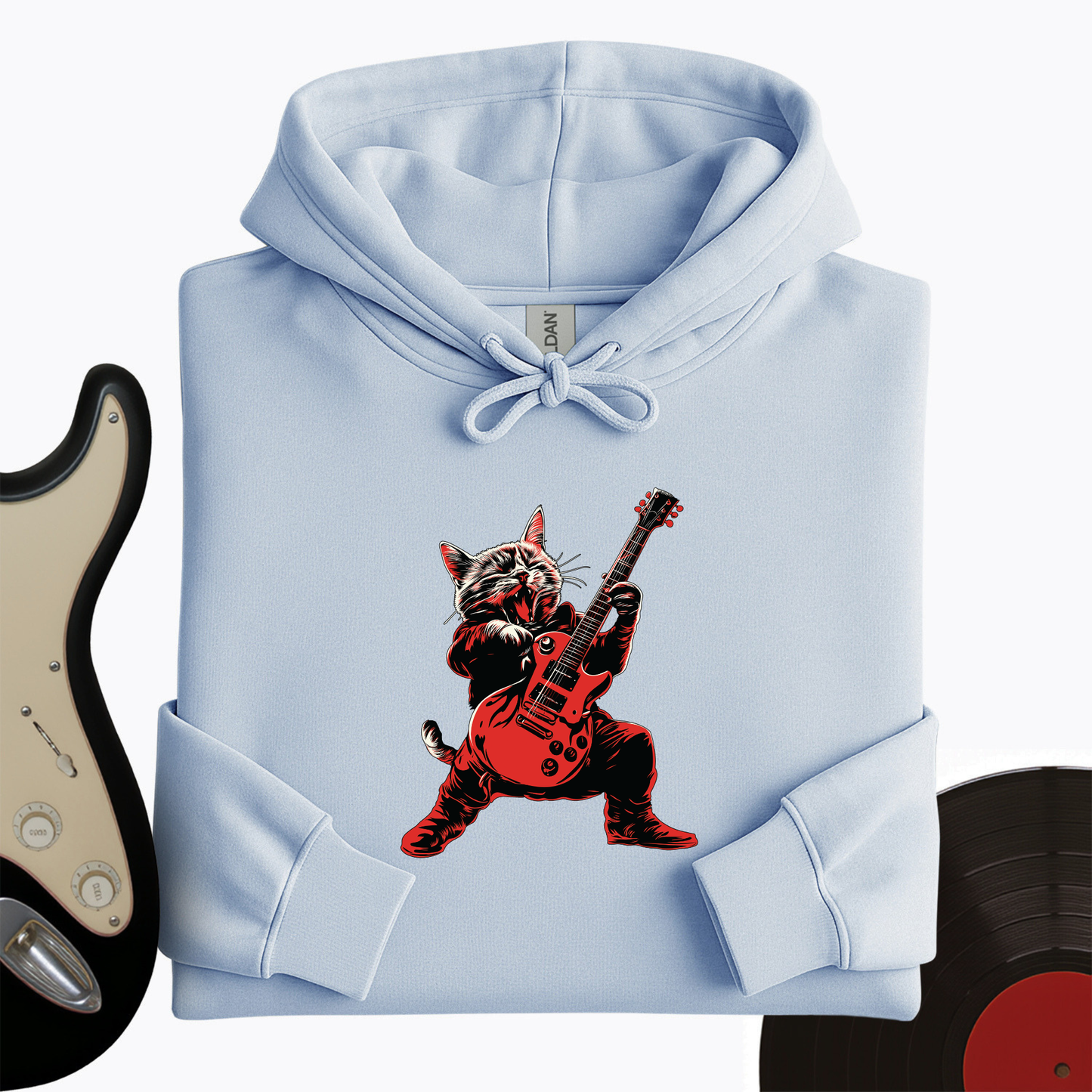 Meow And Roll Hoodie
