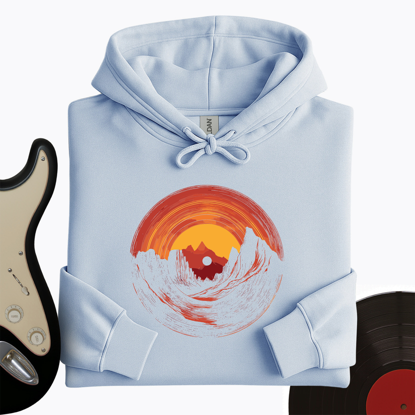 Vinyl Sunset Hoodie