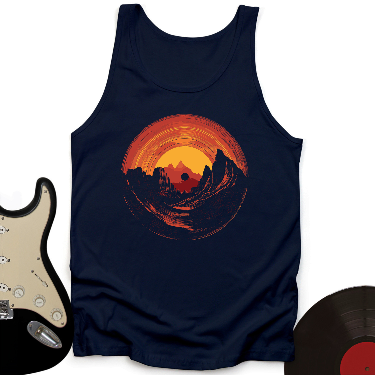 Vinyl Sunset Tank