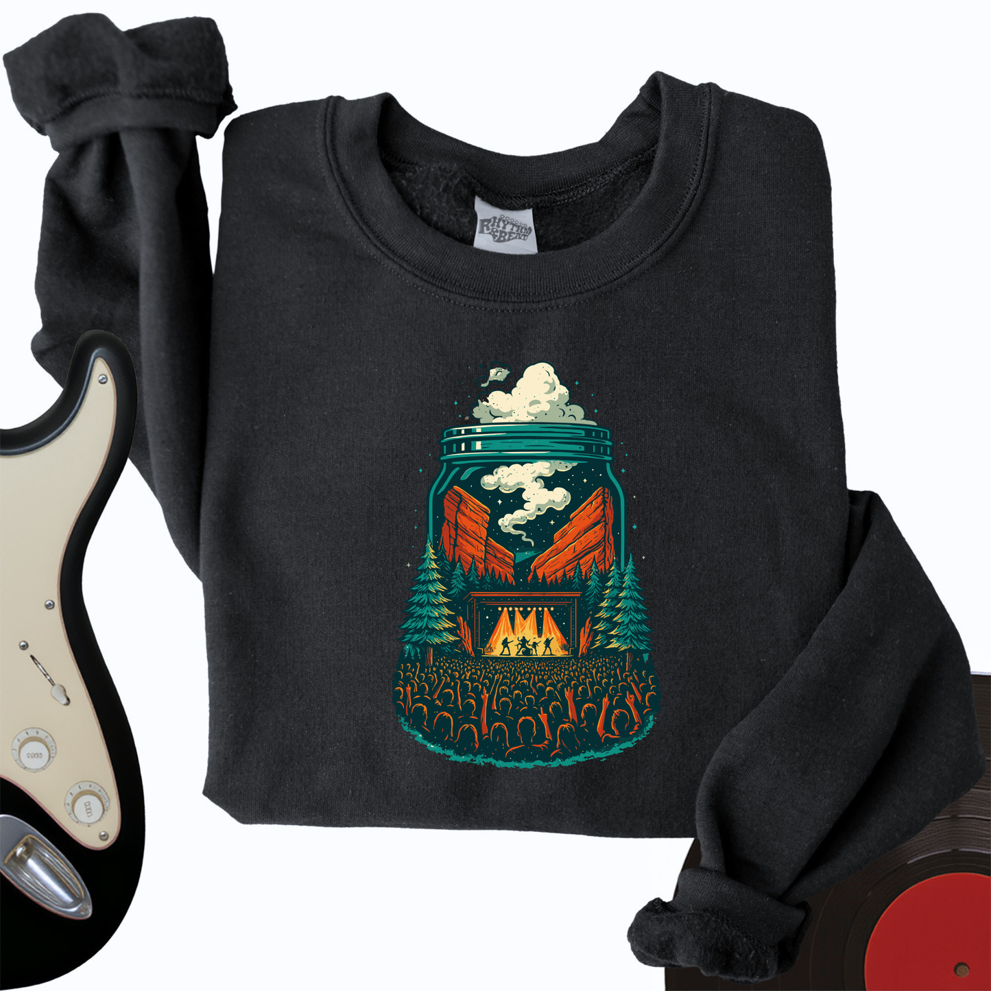Bottle Up The Music Crewneck