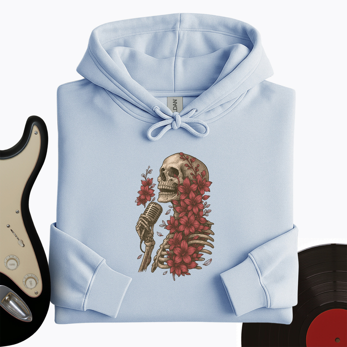 Skeleton Serenade Hoodie