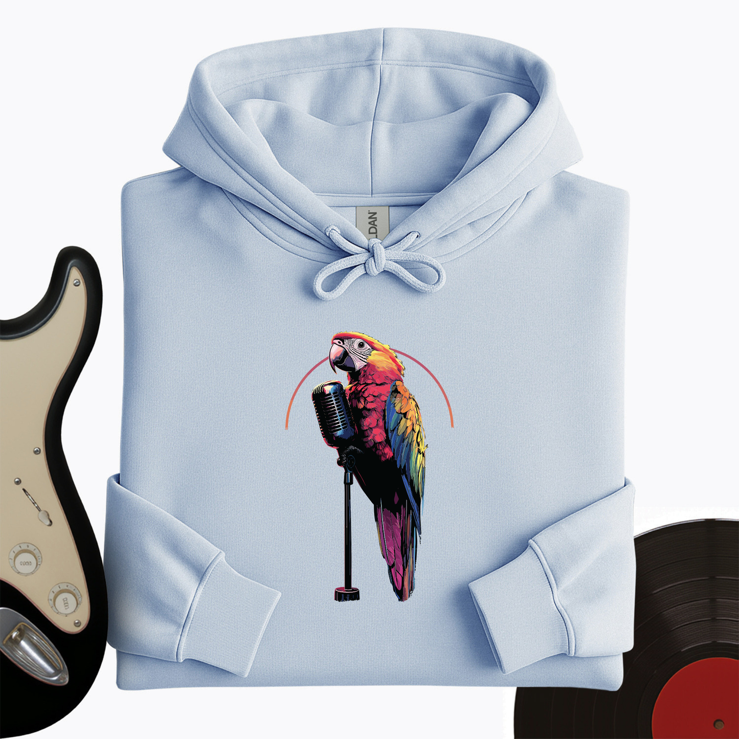 Parrot Microphone Hoodie