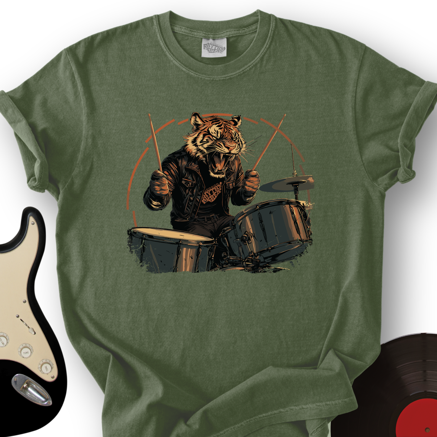 Tiger Drummer T-Shirt