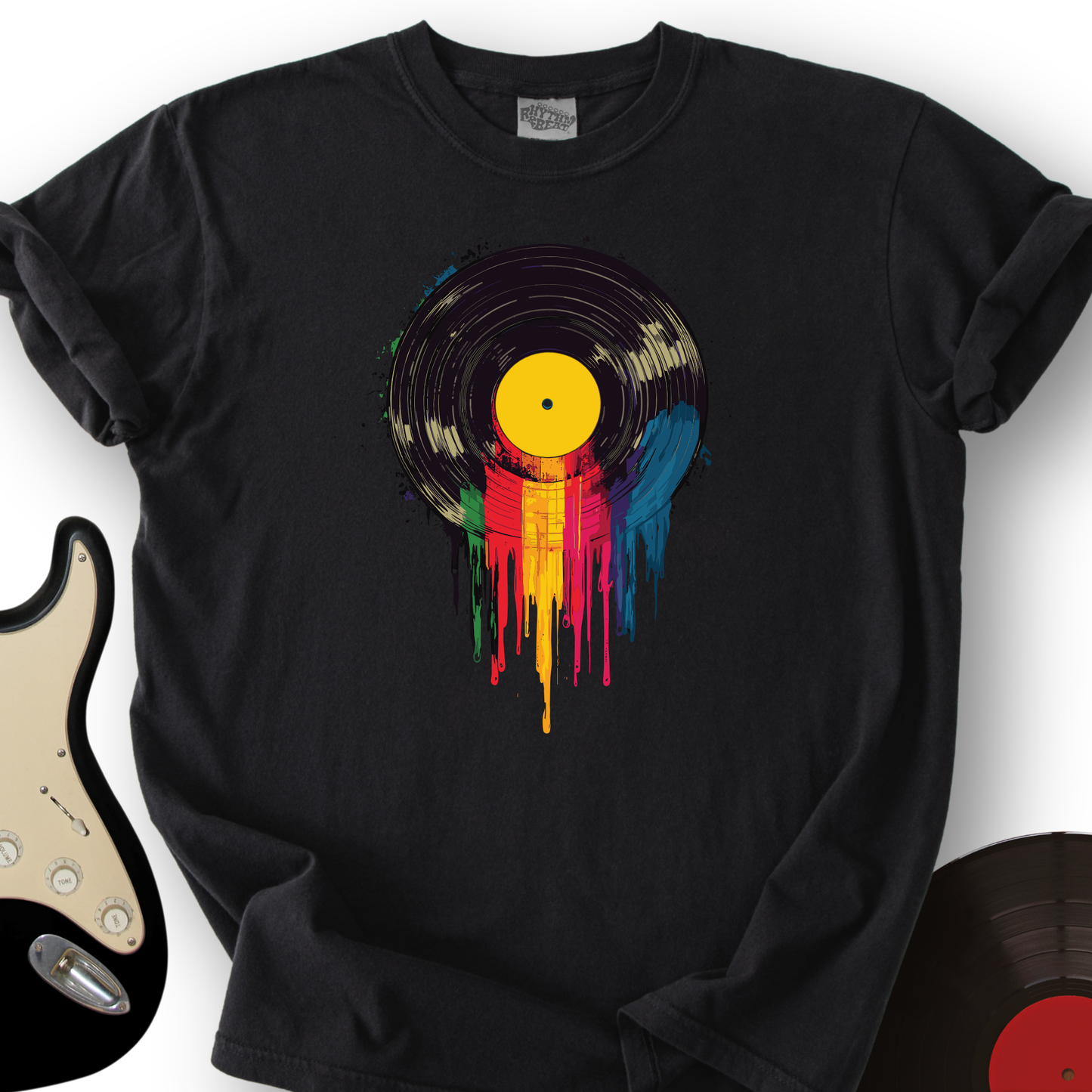Vinyl Drip T-Shirt