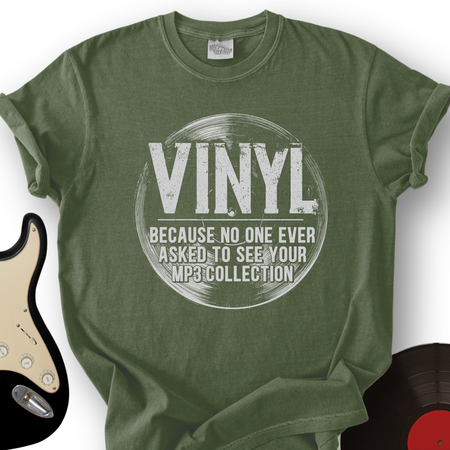 Vinyl Not MP3 T-Shirt