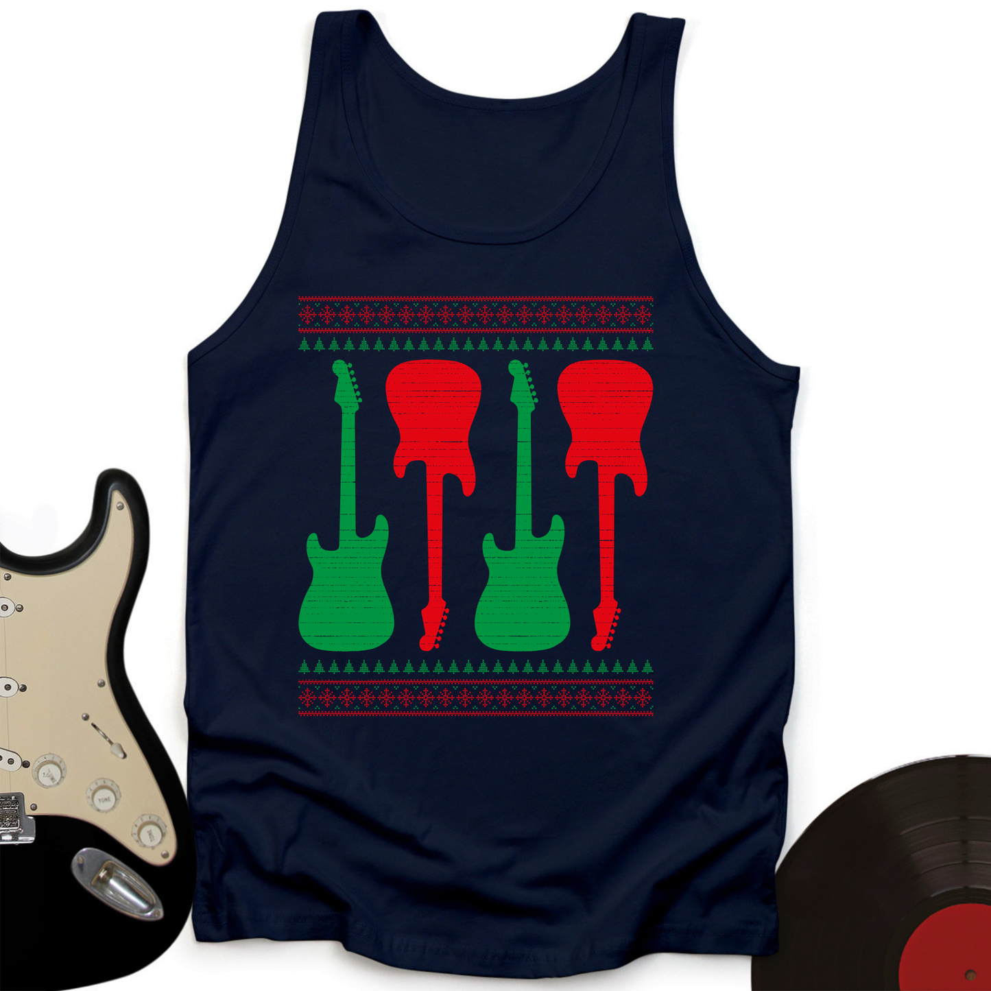 Ugly Guitar Holiday Tank Top