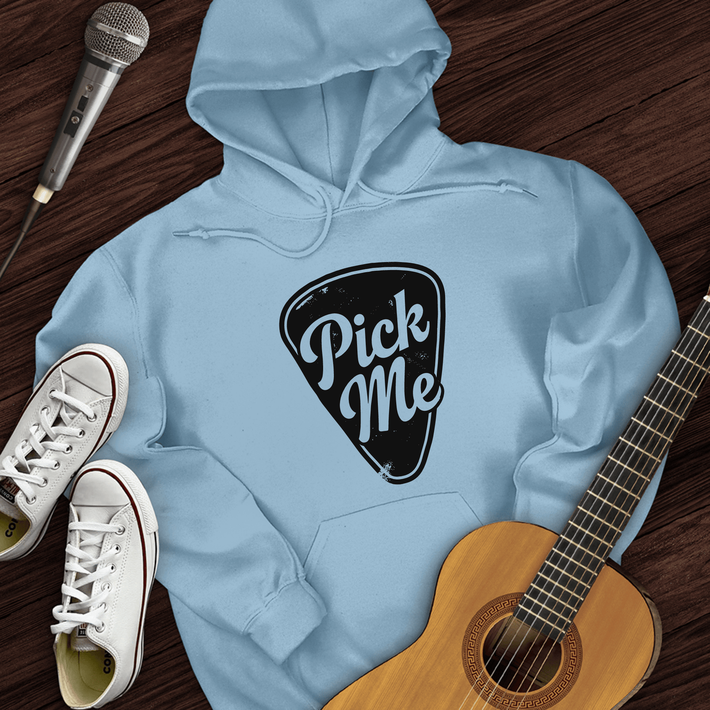 Printify Hoodie Light Blue / S Pick Me Hoodie