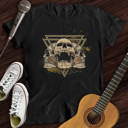 Printify T-Shirt Black / S Microphone Soul T-Shirt