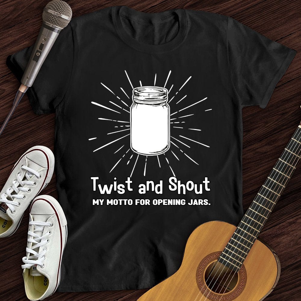 Printify T-Shirt Black / S Twist and Shout T-Shirt
