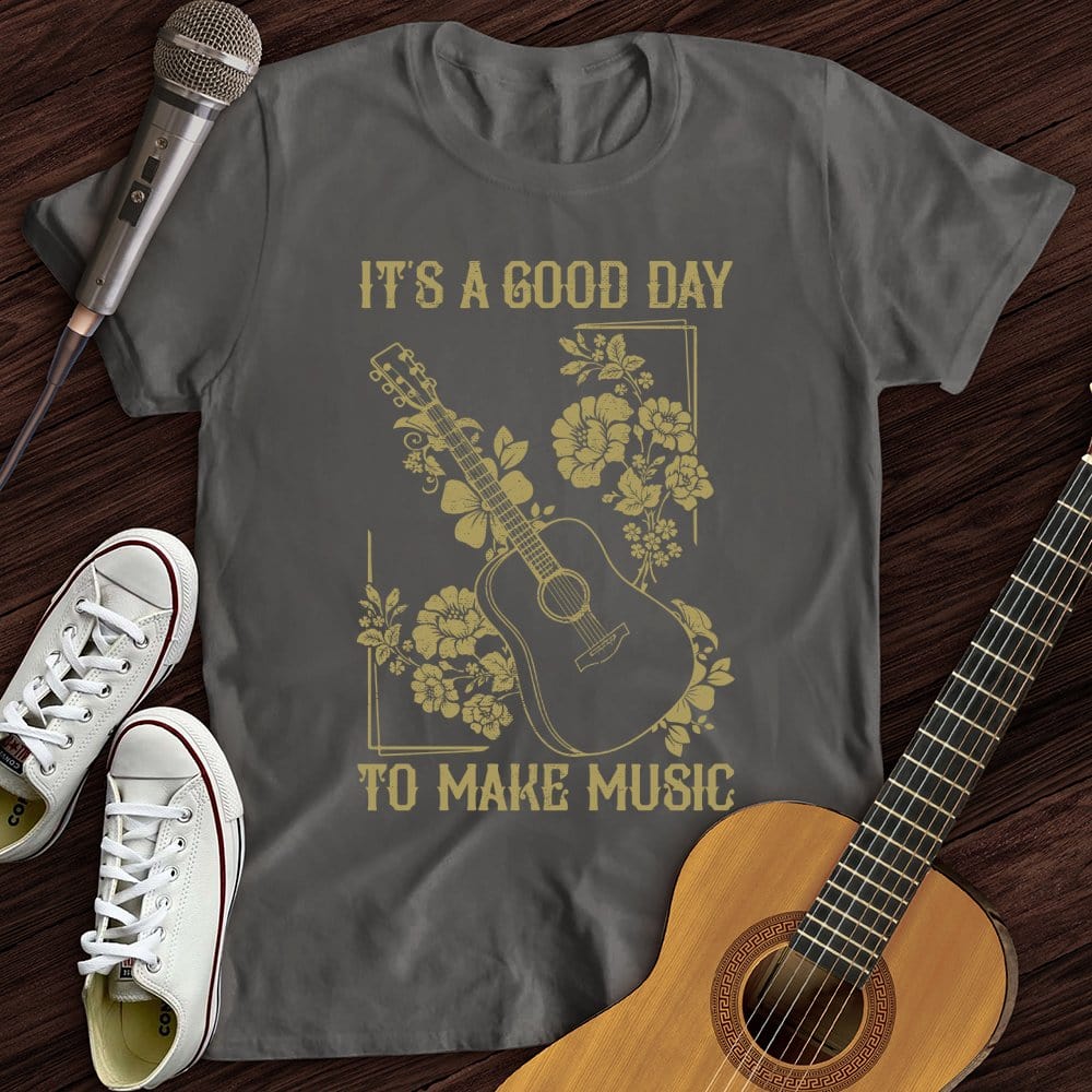 Printify T-Shirt Charcoal / S A Good Day T-Shirt