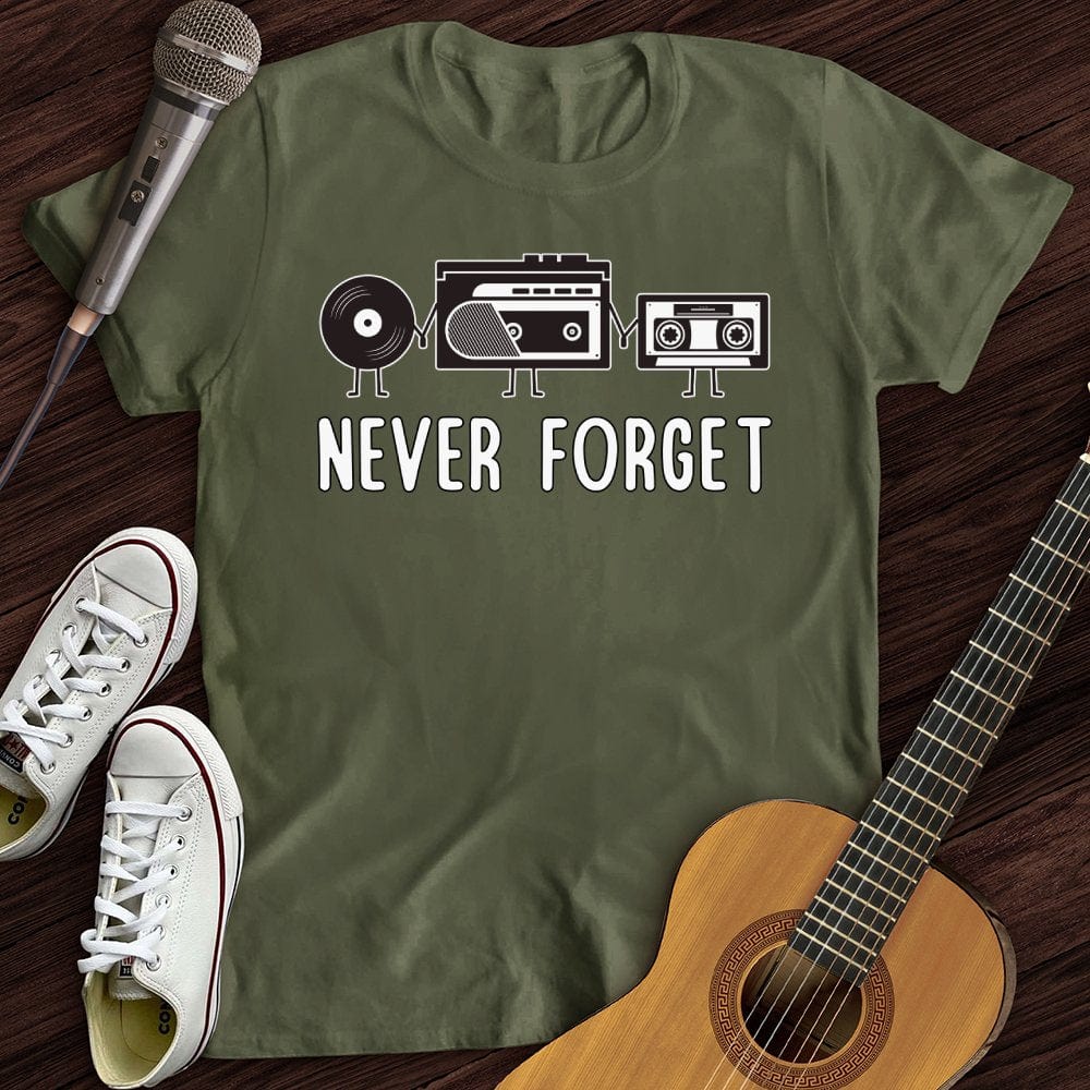 Printify T-Shirt Military Green / S I Love The 80s T-Shirt