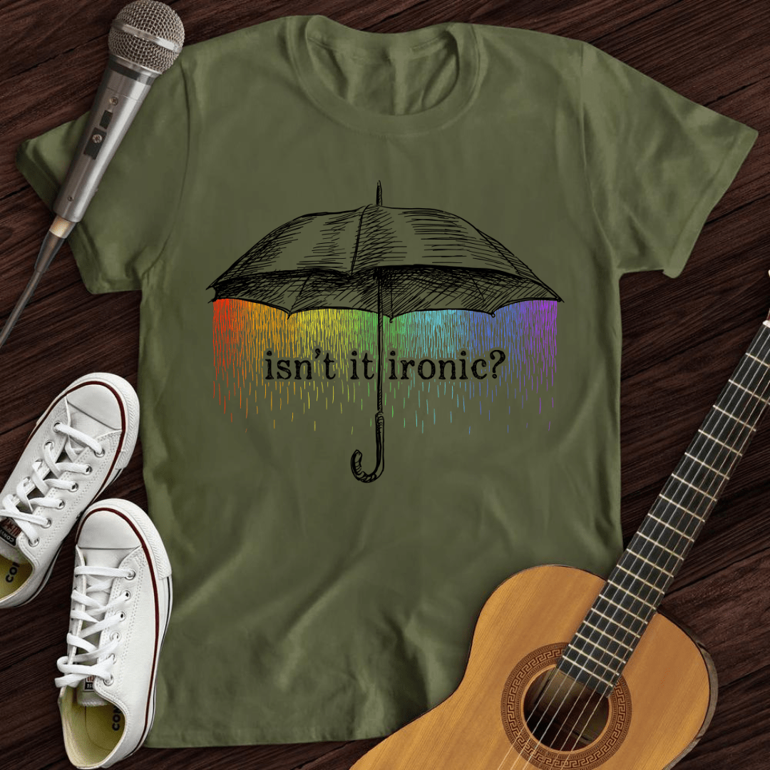 Printify T-Shirt Military Green / S Ironic T-Shirt