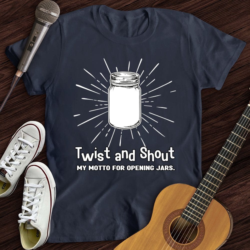 Printify T-Shirt Navy / S Twist and Shout T-Shirt