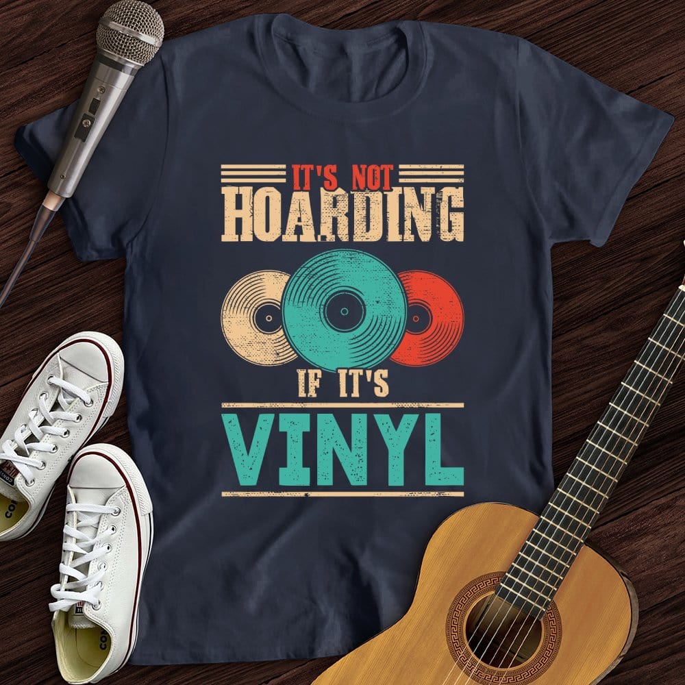 Printify T-Shirt Navy / S Vinyl T-Shirt