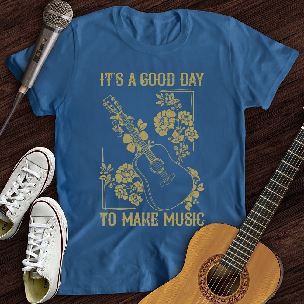 Printify T-Shirt Royal / S A Good Day T-Shirt