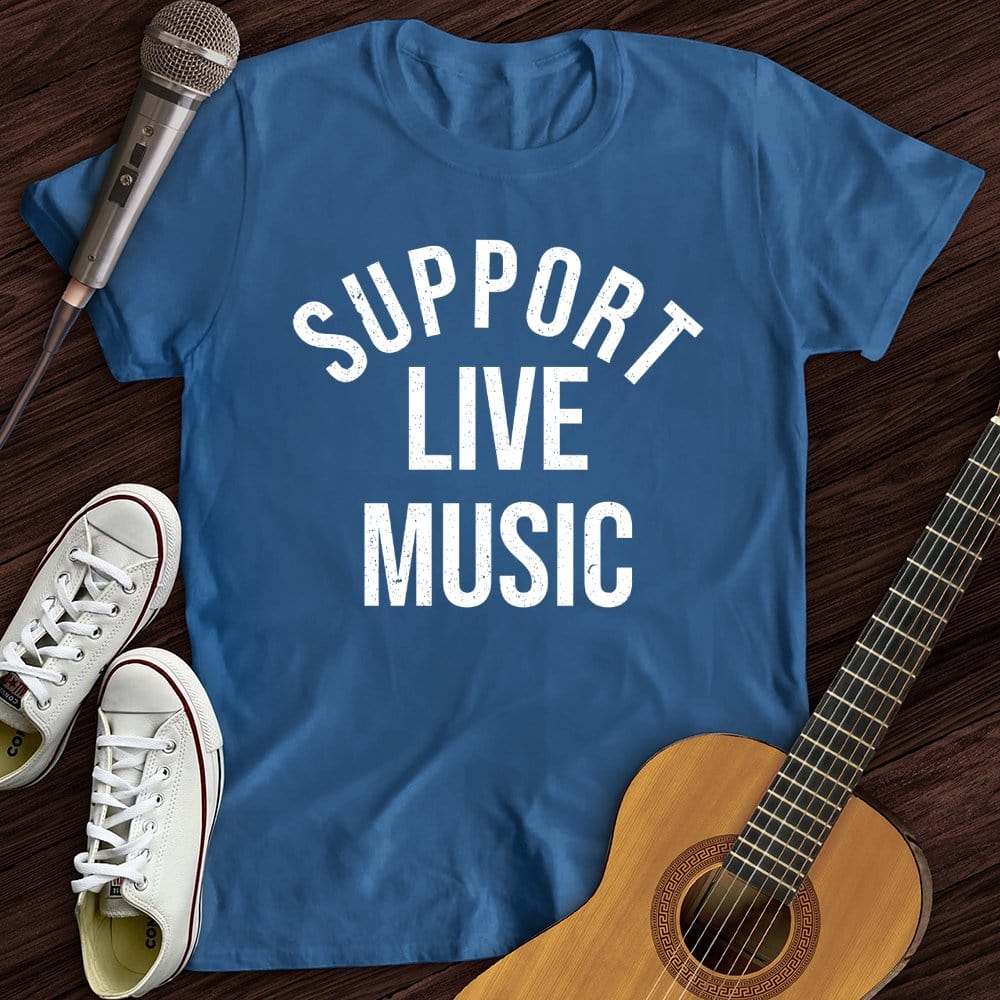 Printify T-Shirt Royal / S I Support T-Shirt