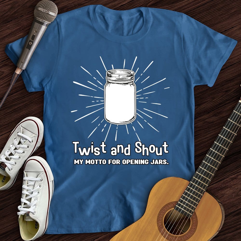 Printify T-Shirt Royal / S Twist and Shout T-Shirt