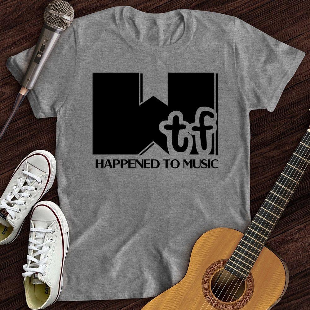 Printify T-Shirt Sport Grey / S What Happened To Music T-Shirt