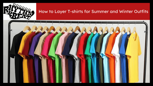 How to Layer T-shirts for Summer and Winter Outfits