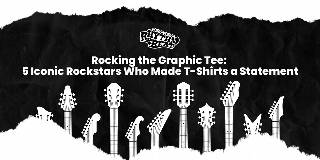 Rocking the Graphic Tee: 5 Iconic Rockstars Who Made T-Shirts a Statement