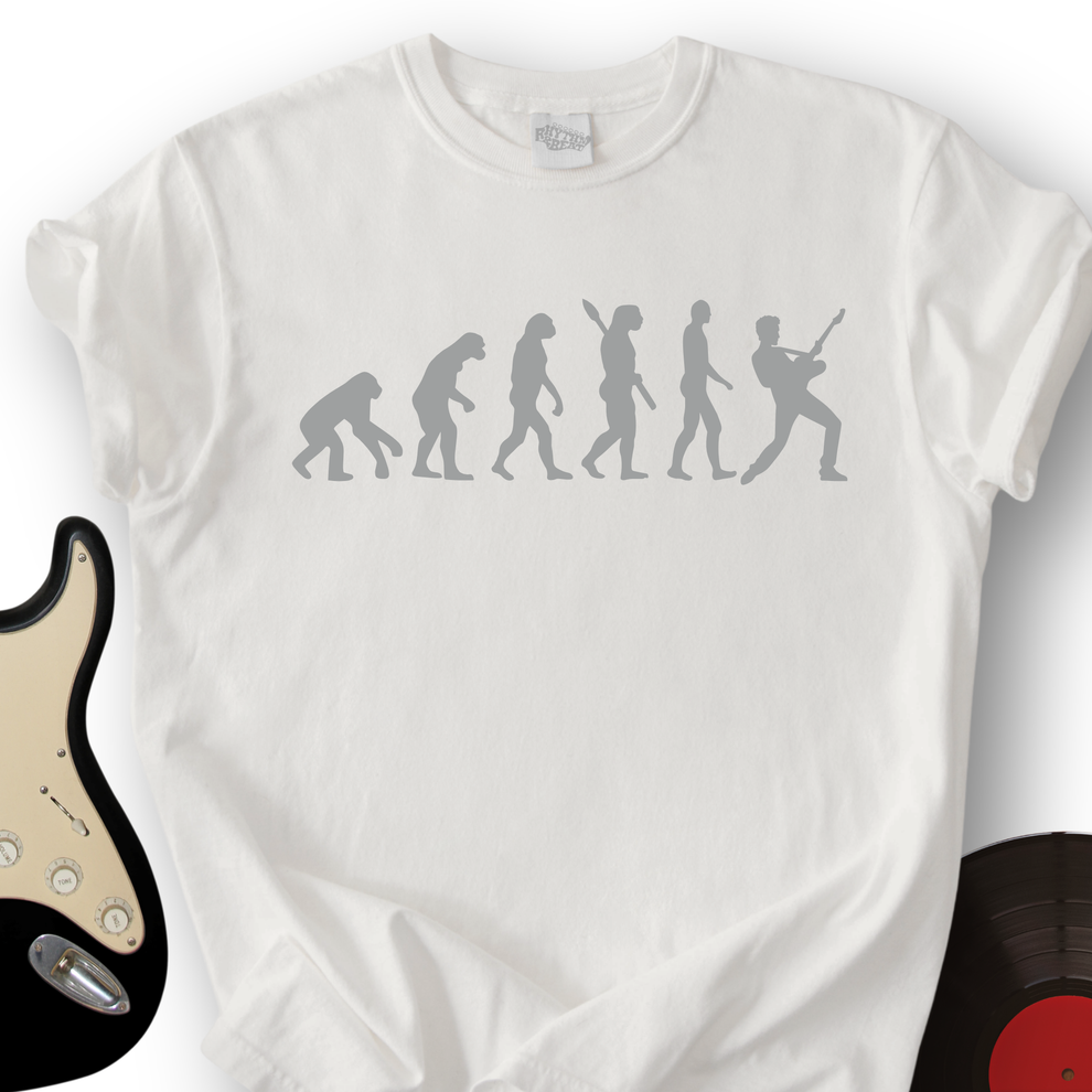 Evolution of Rock T-Shirt – Rhythm And Beat