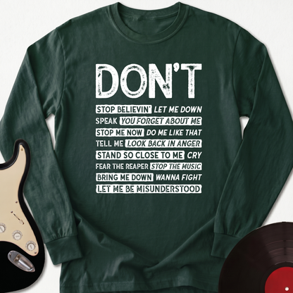 Don't Long Sleeve