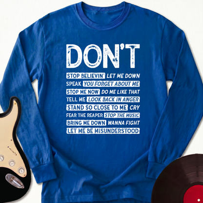 Don't Long Sleeve