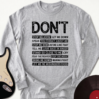 Don't Long Sleeve