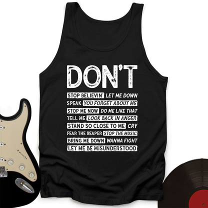 Don't Tank Top