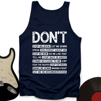 Don't Tank Top