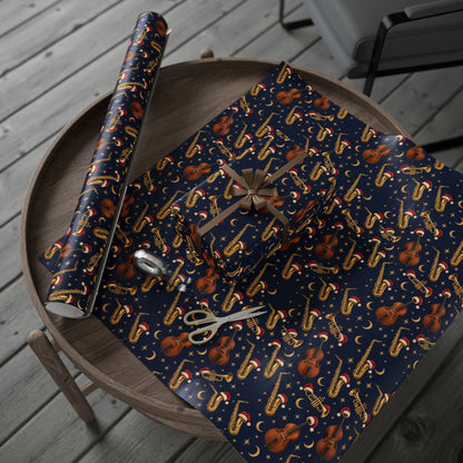 Jazzy Holiday Wrapping Paper