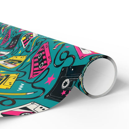 Mixtape Cassette Wrapping Paper