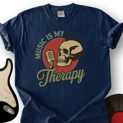 Music Is My Therapy T-Shirt