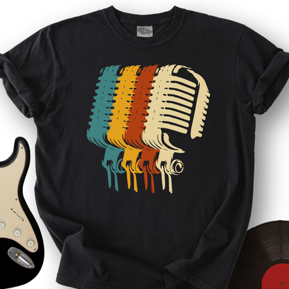 Retro Microphone T-Shirt