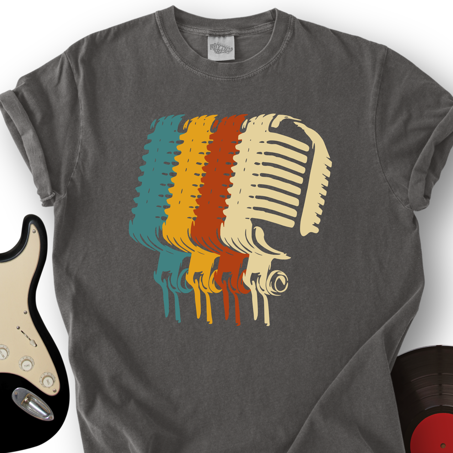 Retro Microphone T-Shirt